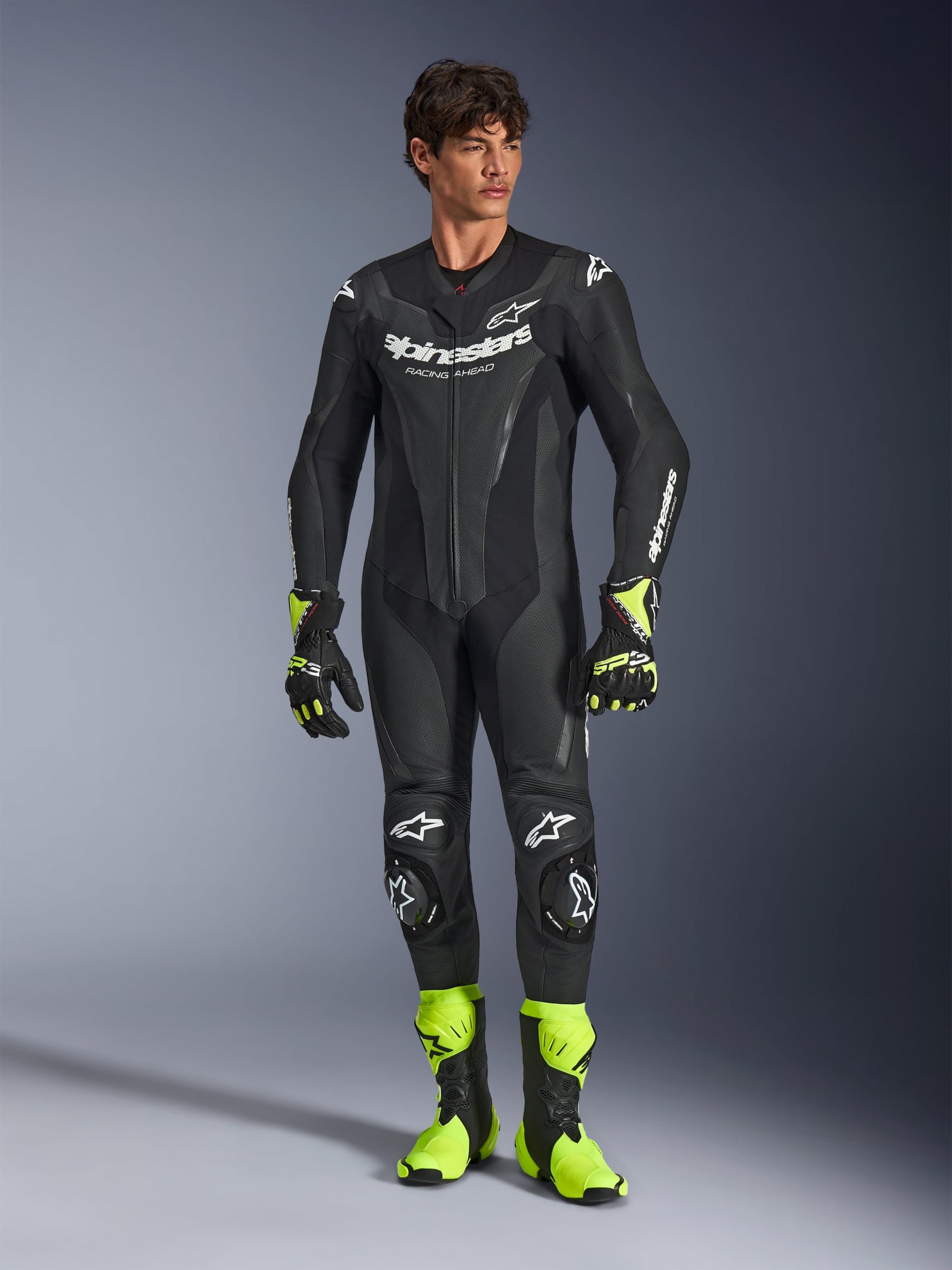 Alpinestars GP Force V2 Lederkombi 1-tlg. schwarz 52