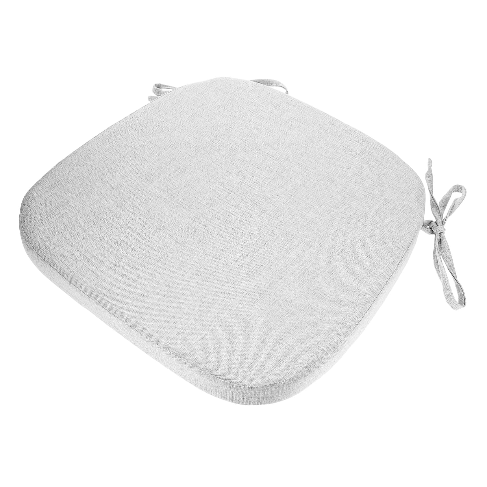 OUNONA Cojín Elevador para Silla de Comedor de Esponja Cuadrado Blanco, Portátil y Ergonómico para Aumentar la Altura en Niños Pequeños y Adultos