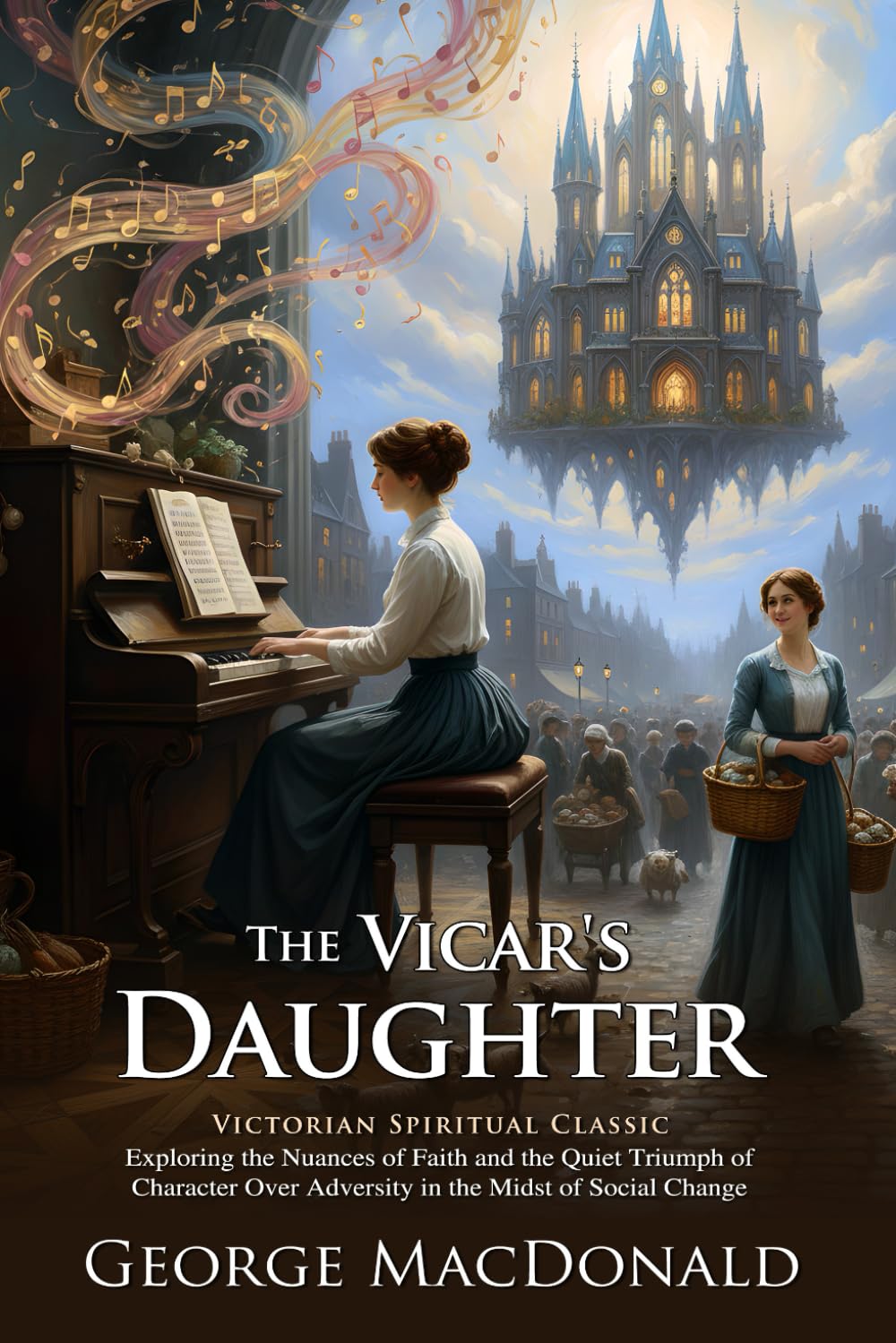 The Vicar's Daughter: A Victorian Tale of Faith, Love, and Family: A Woman's Path to Wisdom and Inner Peace - Illustrated Edition with Author Biography and Modern Literary Critiques