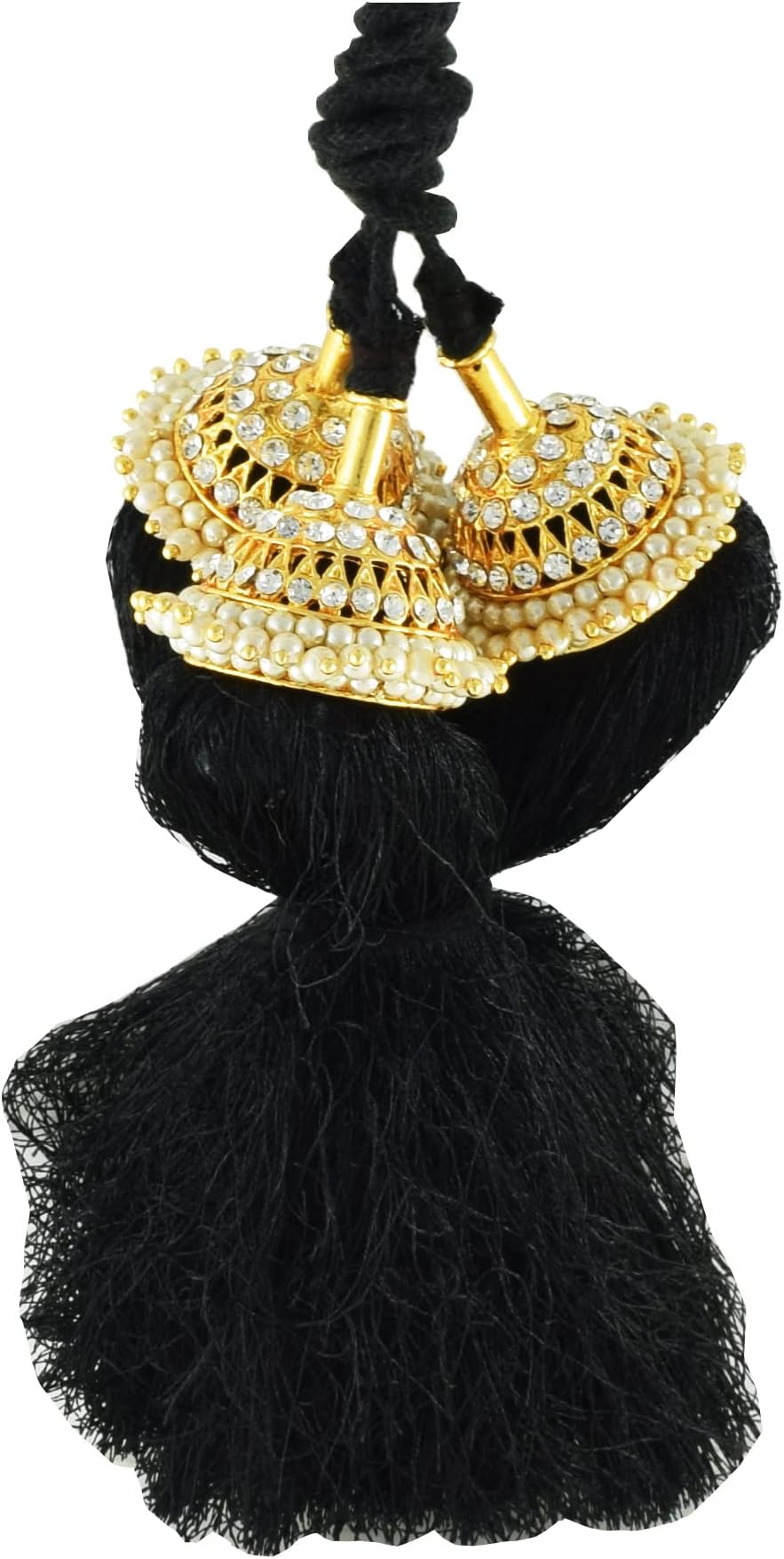 Ug Products Bharatanatyam Gold Plated Jada Kunjalam For Women (300)