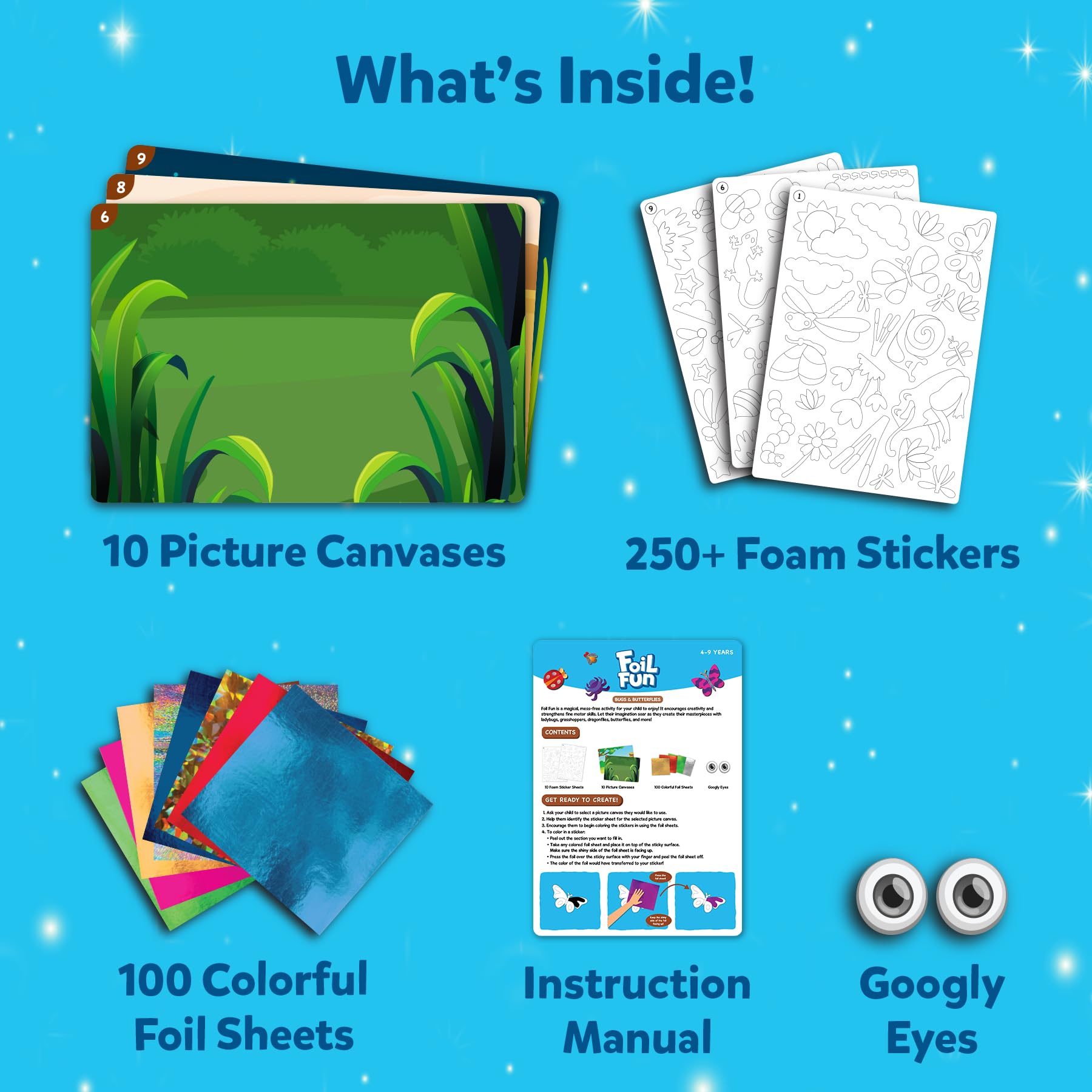 Foil Fun　Skillmatics アメリカ製 Foil Fun: Card Making Set | No Mess Art Kit (ages 4-9