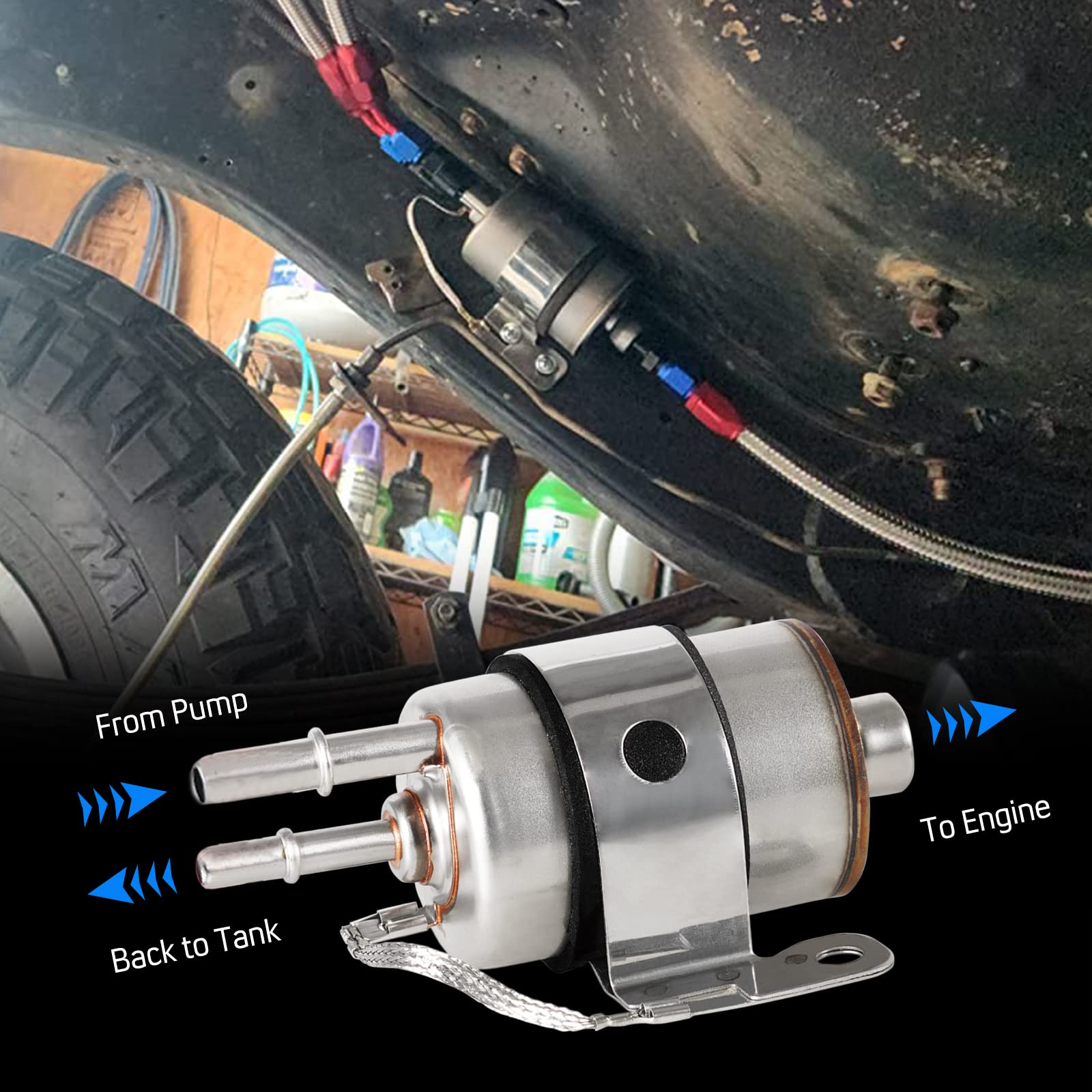 Bomba De Gasolina Pila 2068 Universal Alto Flujo