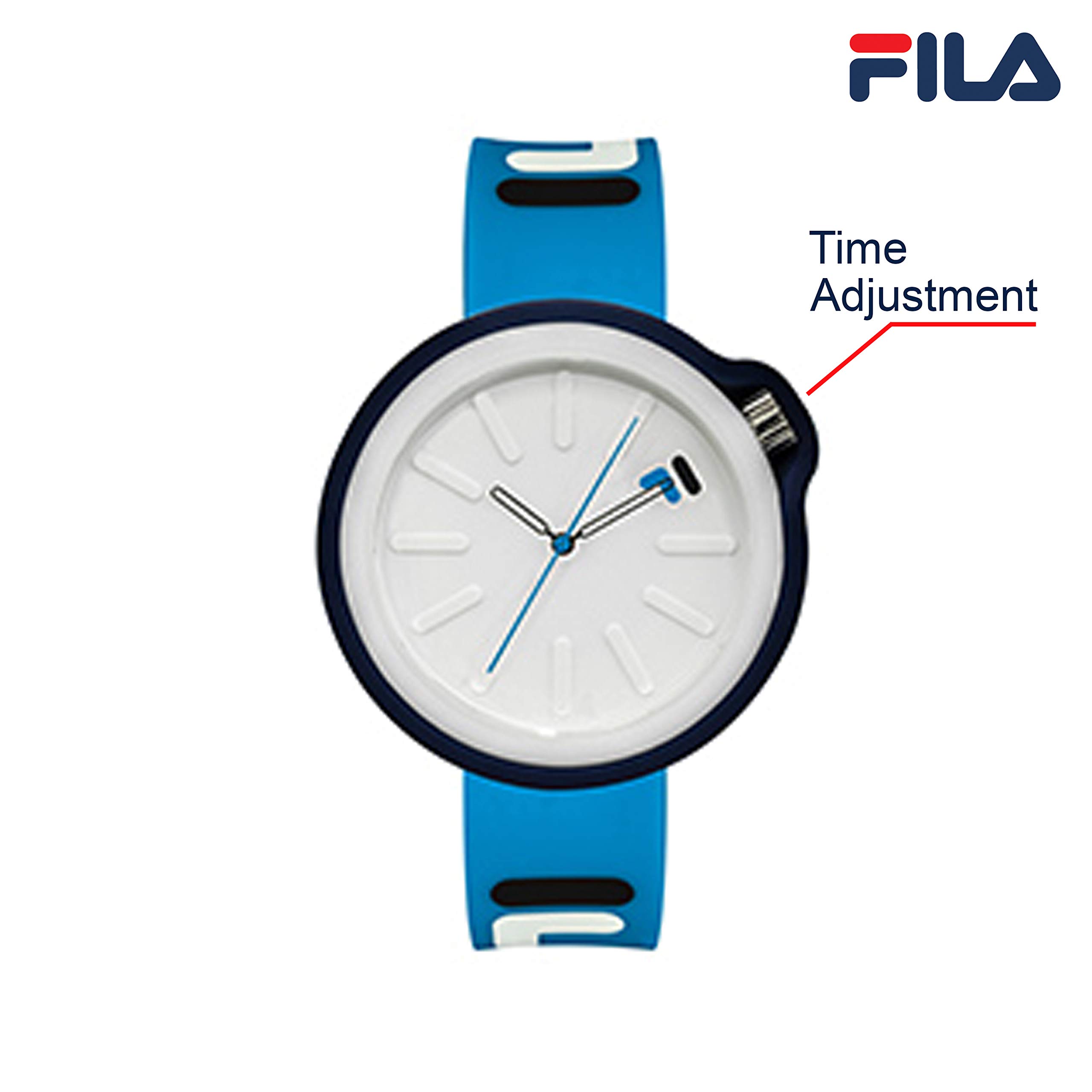 Watches for Women - Womens Watches - Mens Watches - Analog Watch - Wrist Watch - Sports Watch Men - Unisex Watch with Extra Silicone Cover - Fila Watches for Men - 38-315