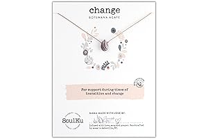 SoulKu Handcrafted Friend Necklace: Empowerment Jewelry for Unbreakable Bonds