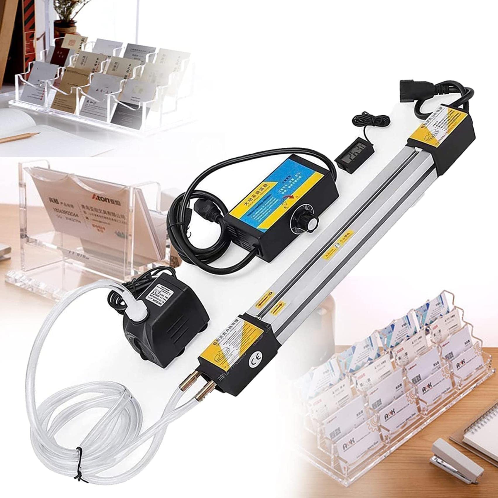 AADECOR Herramienta MultifuncióN,Dobladora de AcríLico,Tira de PláStico Dobladora de PVC,Calentador para DecoracióN,FabricacióN de Carteles de IngenieríA,Vitrinas,Envoltura de Acuario,60cm