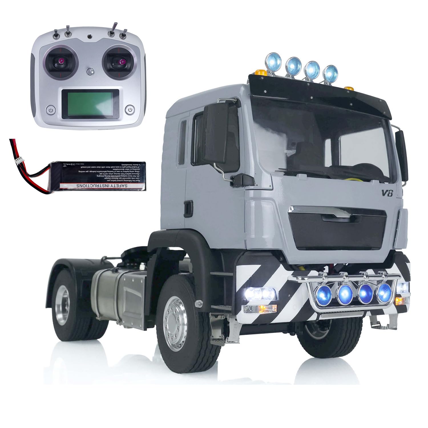 TOUCAN RC HOBBY LESU Remote Control Tractor Trucks 1 14 Scale for TGS 4x2 RTR RC Car Models