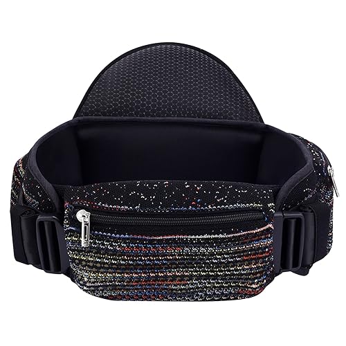 Miniatura 8 de Bebamour Portabebés para recién nacidos a niños pequeños con asiento de cadera, portabebés delantero y trasero, portabebés con capucha y 3