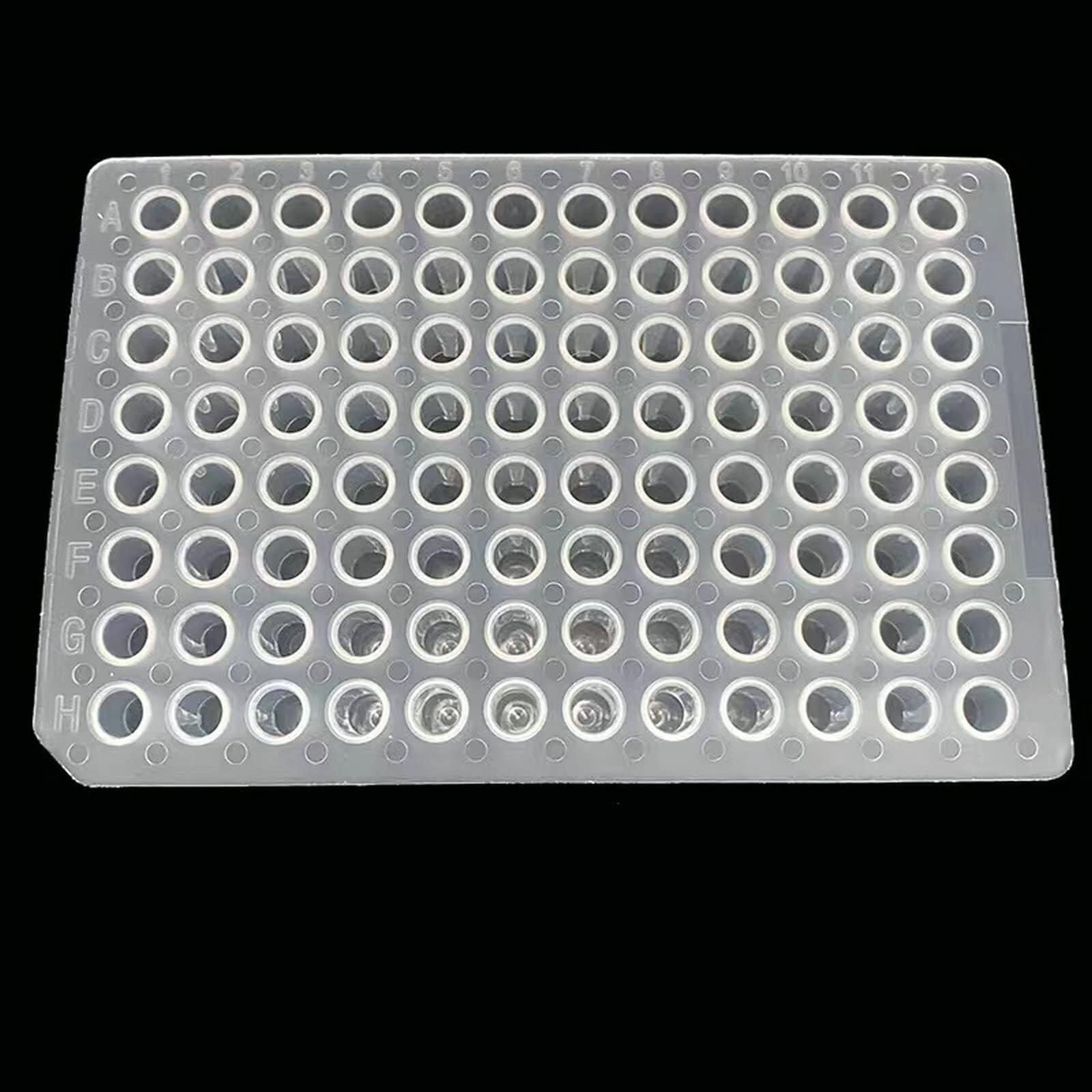 PCR 96-Well-Platte, 0,2ml ohne Rand, 20 Platten Gamma-bestrahlt für Sterilität