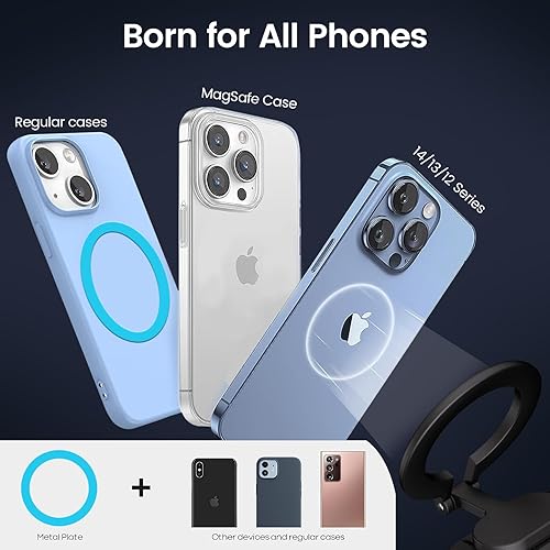 Miniatura 4 de Soporte de teléfono para automóvil, soporte para teléfono de automóvil 40 imanes N52 y soporte de teléfono ahorrador de espacio para automóvil,