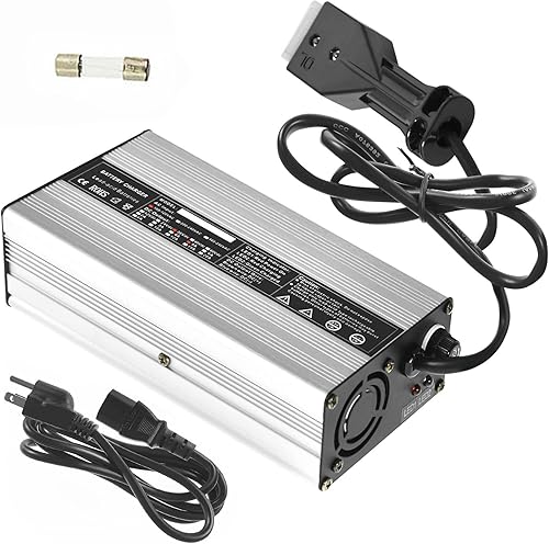 labwork Cargador de batería para carrito de golf 36V 5A y SB50 Reemplazo de enchufe para EZGO TXT Star DS Club Car Marathon