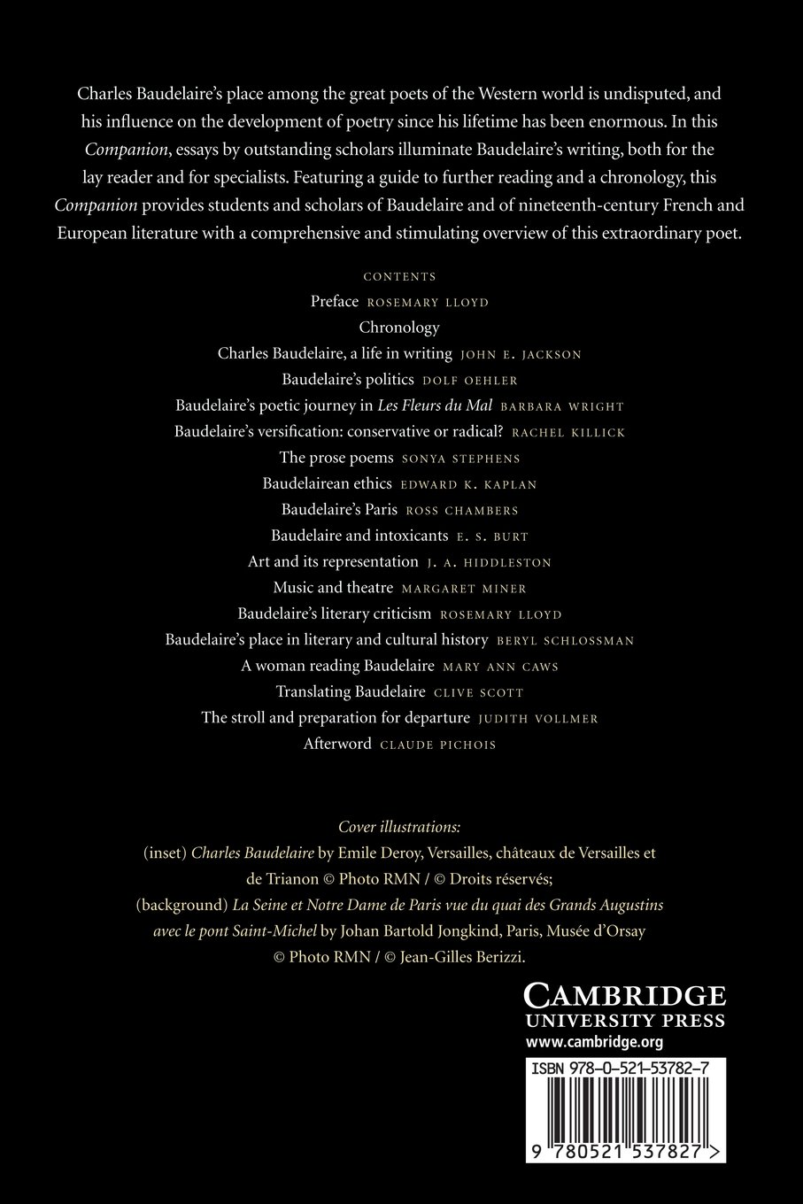 The Cambridge Companion to Baudelaire