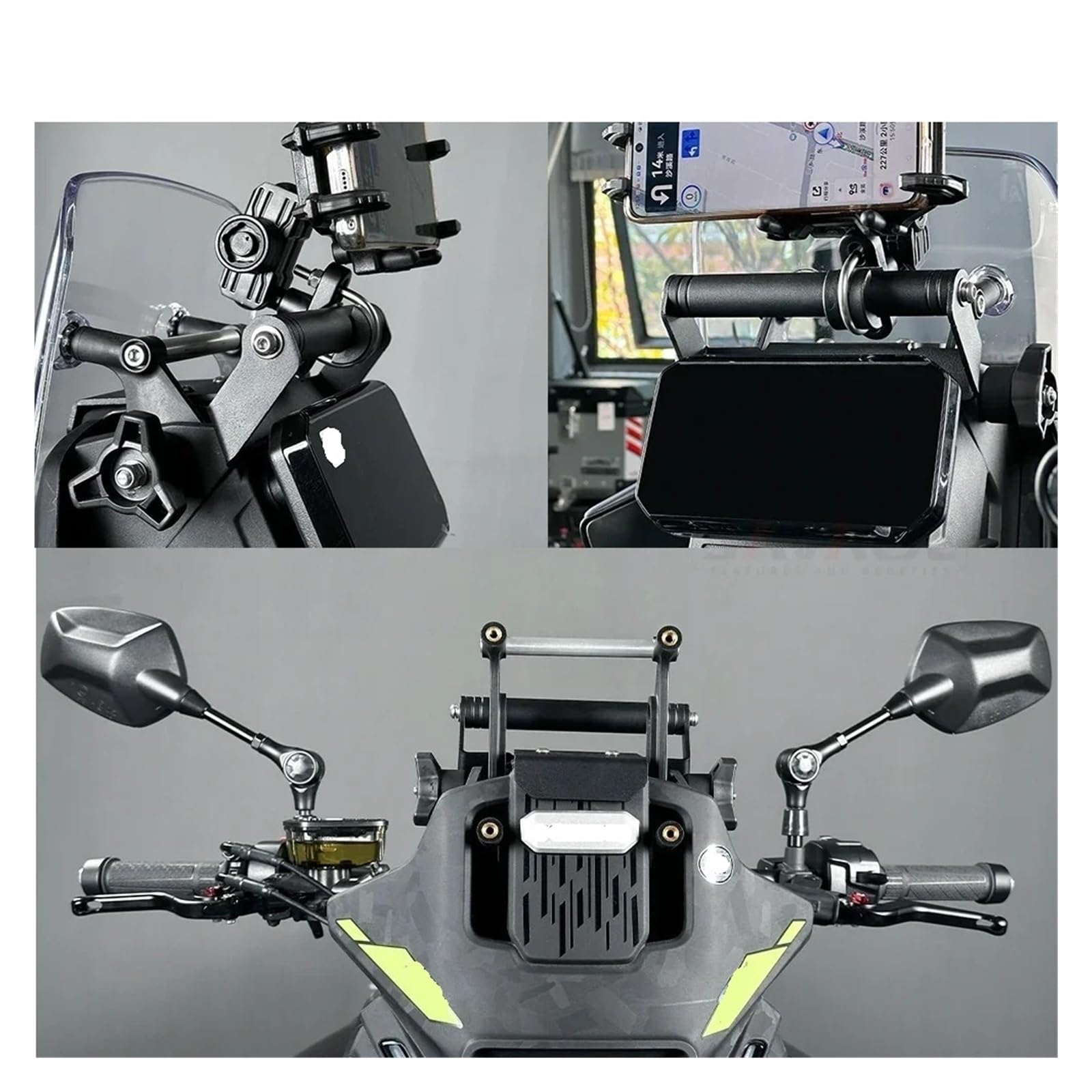 Soporte para teléfono de Moto Soporte de navegación para CFMOTO Ibex 450 MT450 2024-2025