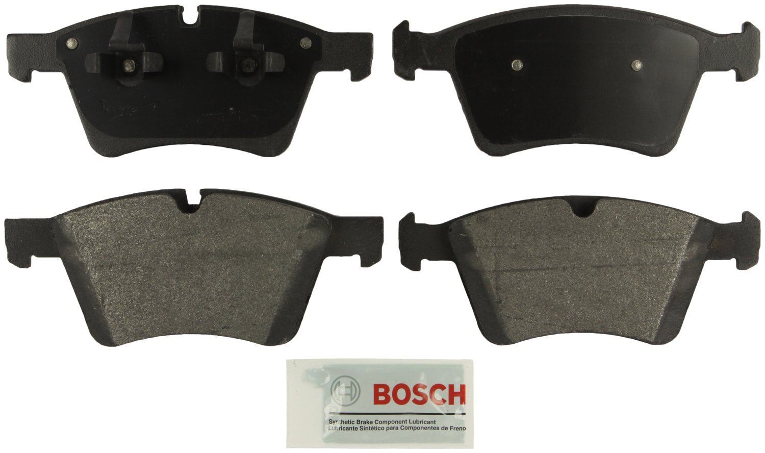 Bosch BE1324H Blue Disc Brake Pad Set with Hardware - FRONT — view 283