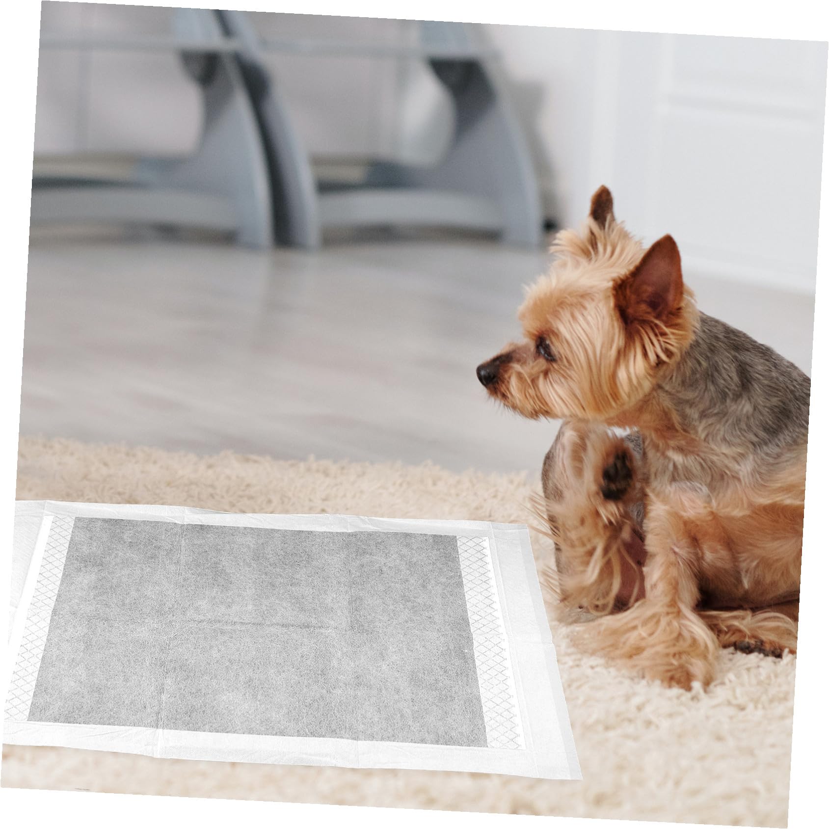 FRCOLOR 100stücke Welpen-PIPI-Pads Welpen-trainingsunterlagen Hunde-Pee-Pads für Zuhause Komfortabel und Abwassersicher