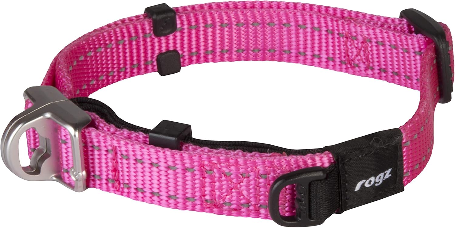 Rogz HBS16.K Safety Collar, M, Pink