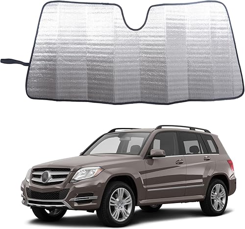 Miniatura 1 de Parasol para parabrisas Benz GLK-Class 2013-2015, parasol para parabrisas delantero, visera solar reflectante plegable, cubierta protectora contra