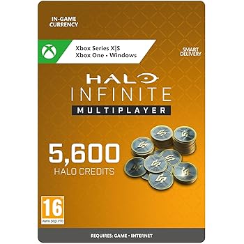 Halo Infinite: 5000 Halo Credits +600 Bonus Download Code