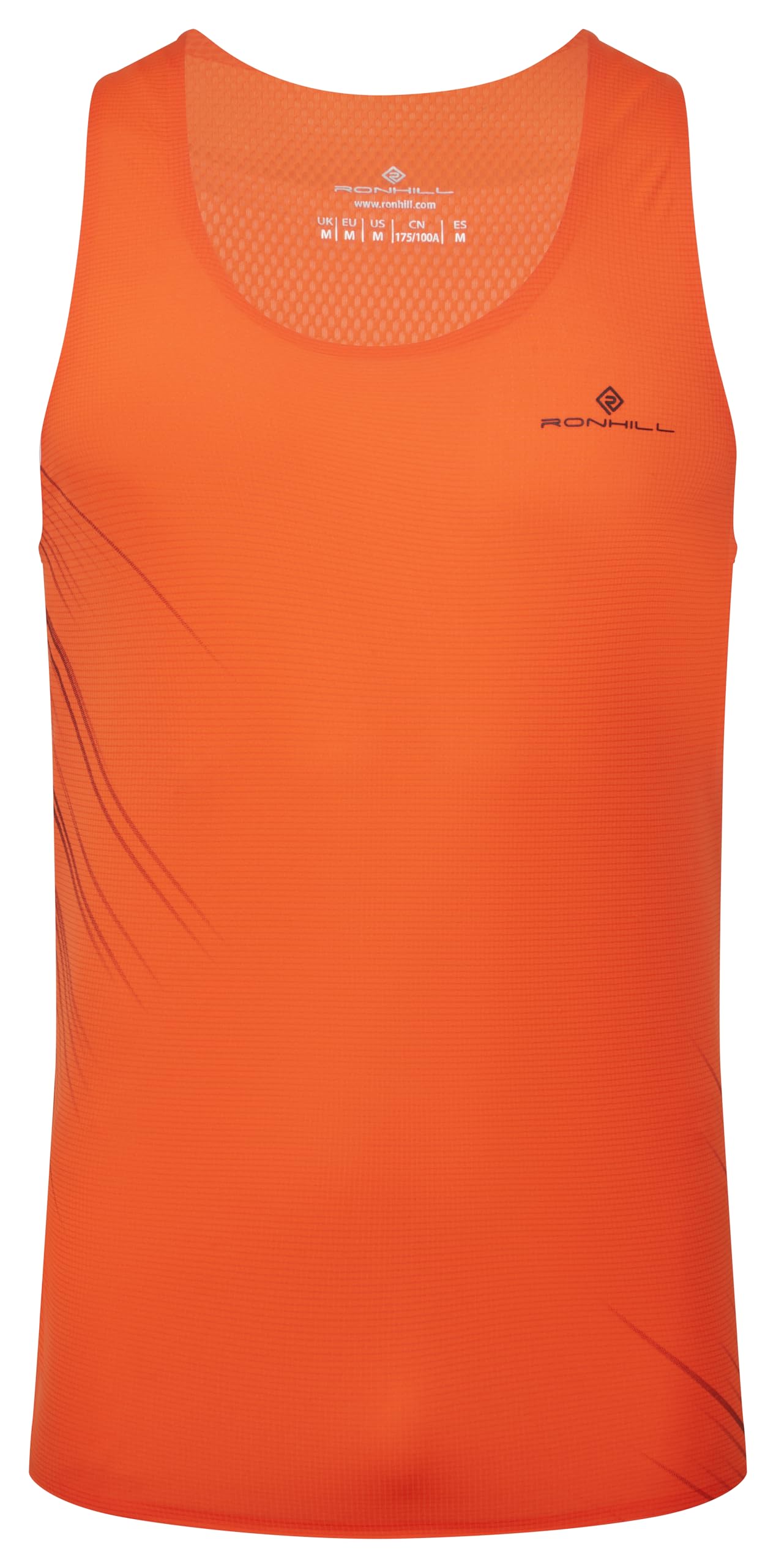 Ronhill Men's Tech Race Vest, Running, Red/Black, S