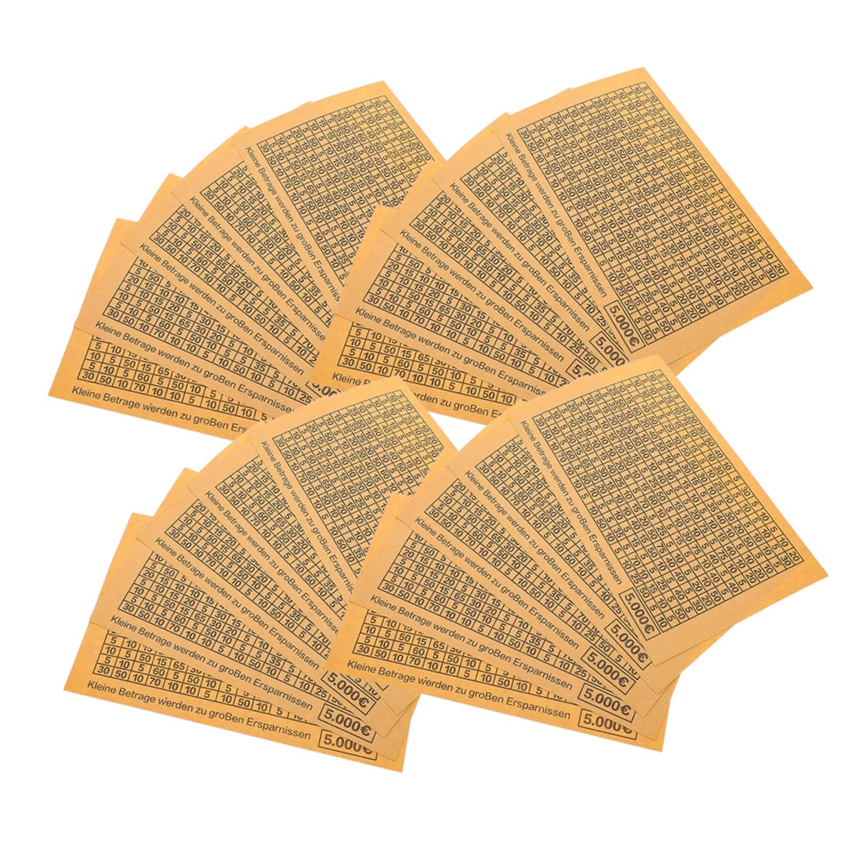 Parliky Decorated Savings Jar Stickers Euro Savings Box Decorations for Boys and Girls