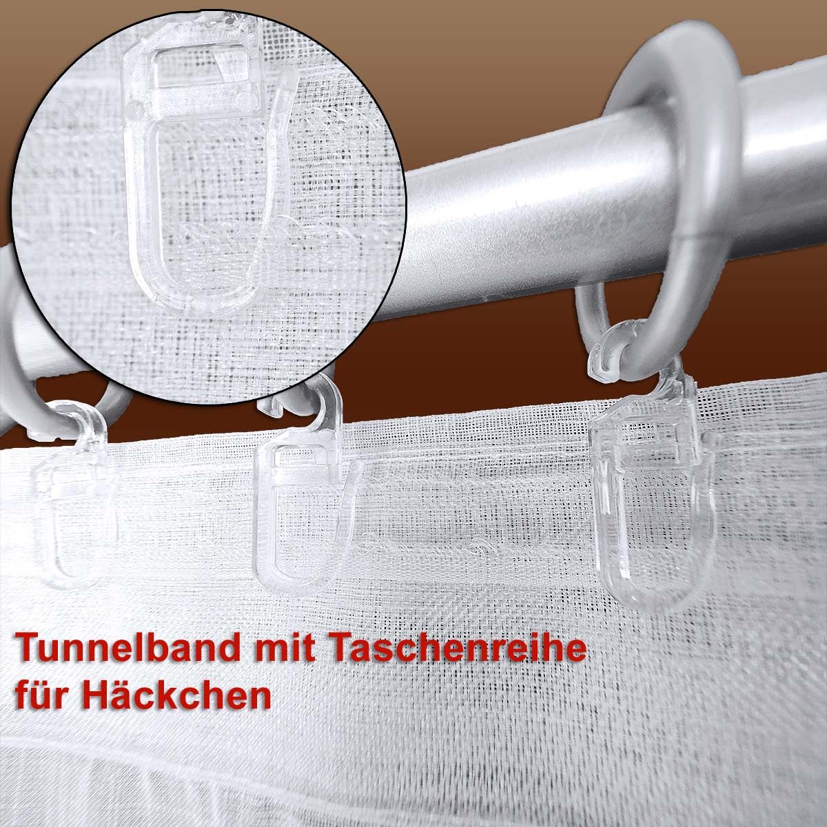 Flächenvorhang Carmelita mit Vogtländischer Spitze weiß | Landhaus-Flächengardine in Käseleinenoptik | Schiebepaneele mit moderner Stickerei handgefertigt | Schiebegardine Höhe x Breite 80 x 40 cm