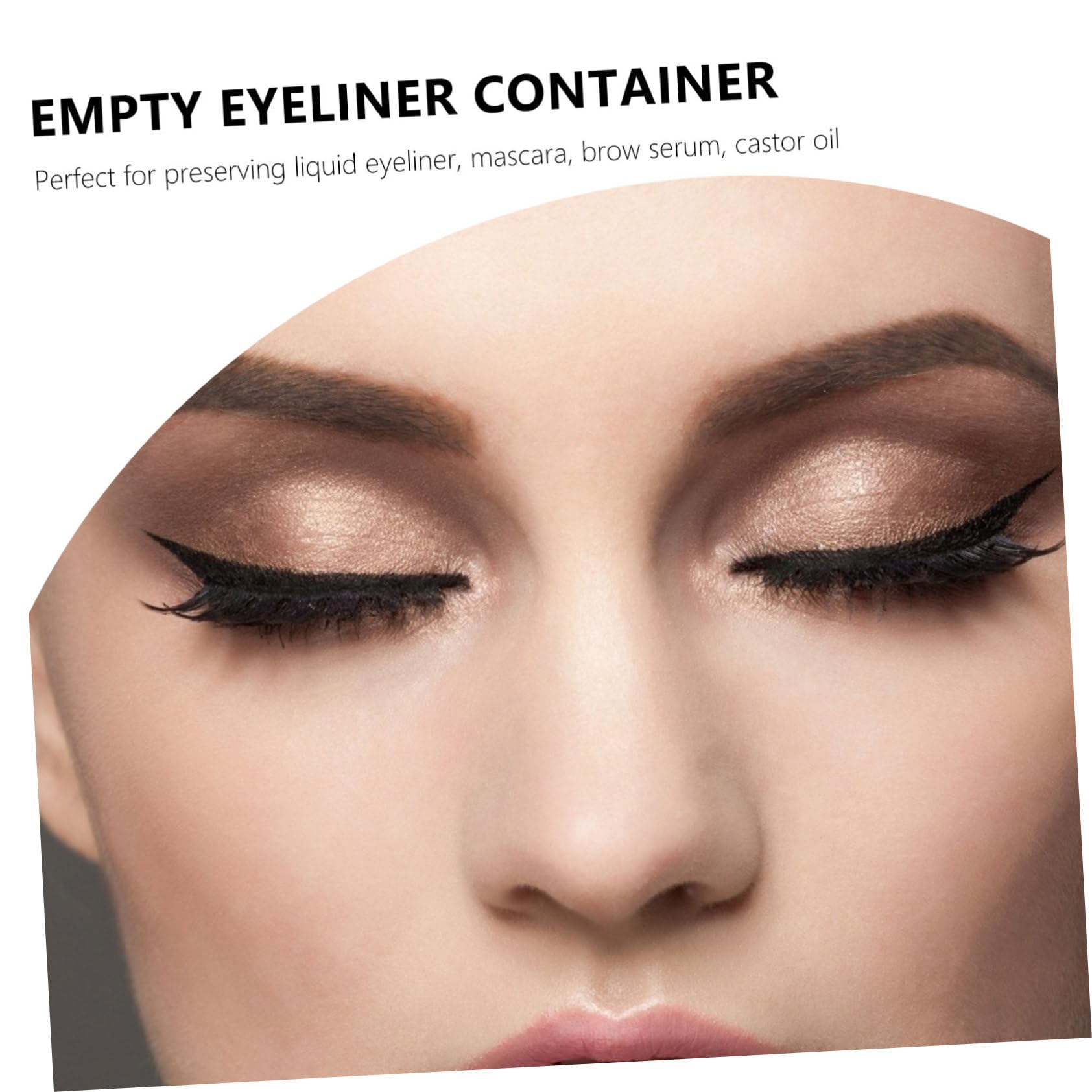 Didiseaon 15pezzi Per Eyeliner Ricaricabile Per Eyeliner Applicatore Portatile Per