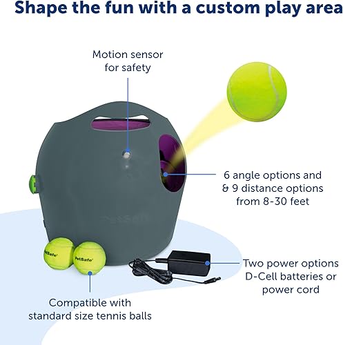 Miniatura 3 de PetSafe Automatic Ball Launcher, lanzador de pelota de tenis para perros