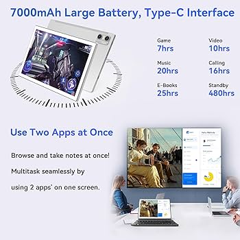 Amazon.co.jp: 2025年最新Android 14タブレット、Octa-Core