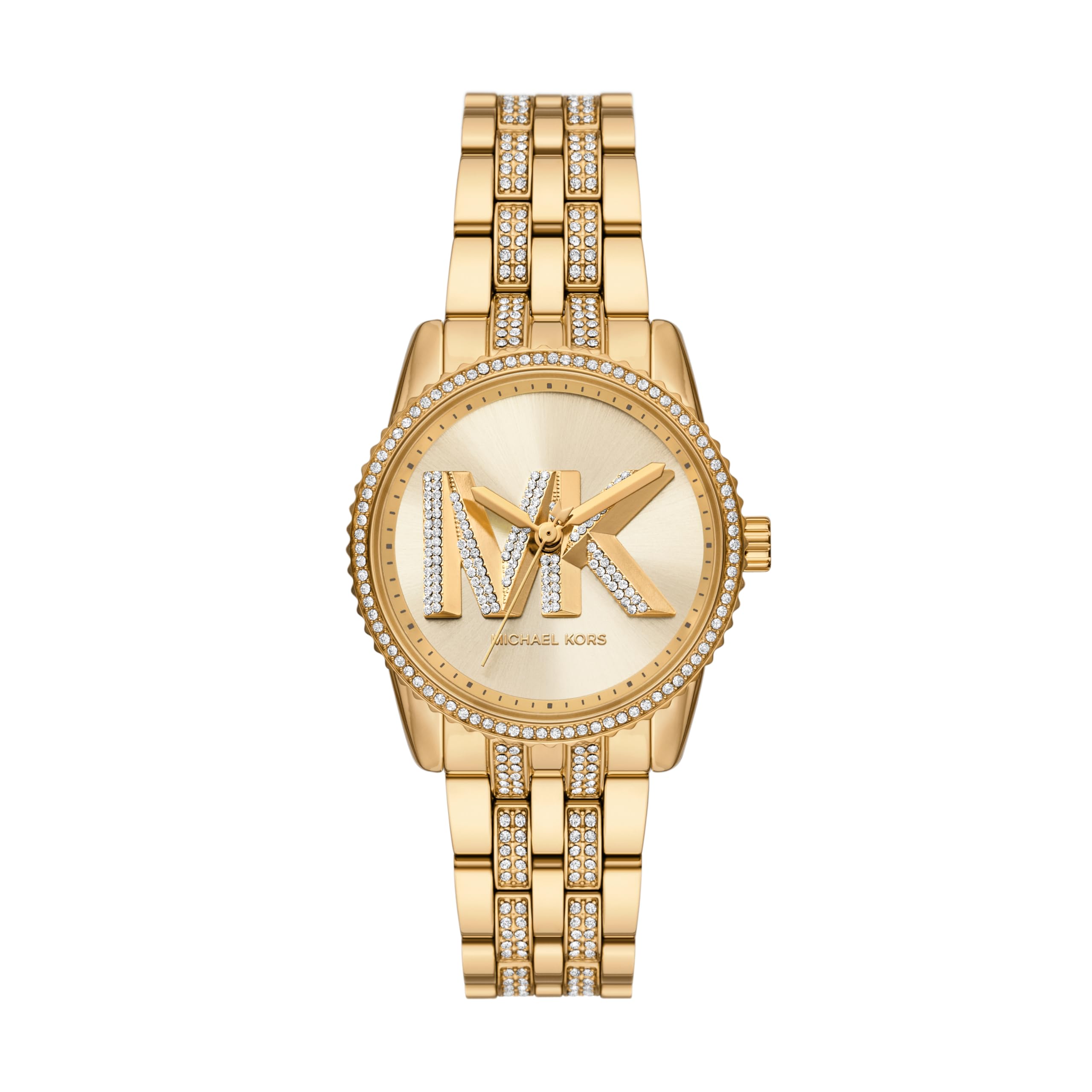 Michael Kors Bryant Chronograph Women's Watch, Stainless Steel and Pavé Crystal Watch for Women