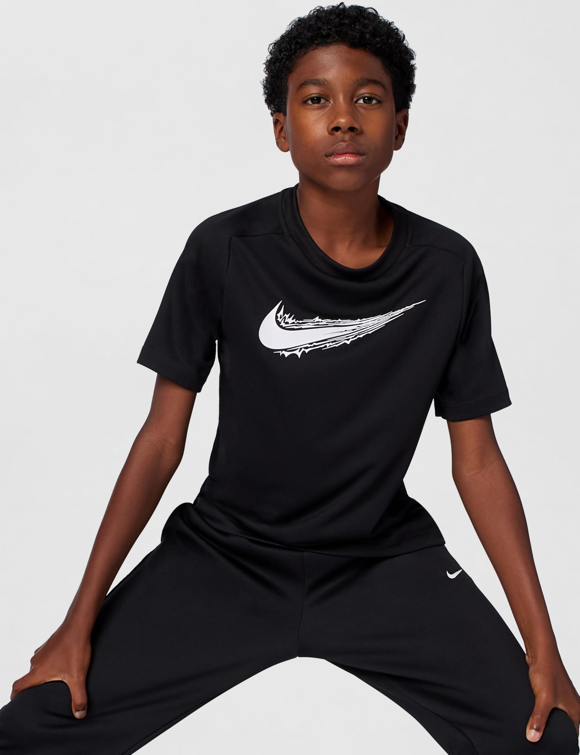 Nike Nike Multi Camiseta de Manga Corta Dri-fit - Niño Shirt Unisex niños (Pack de 1)