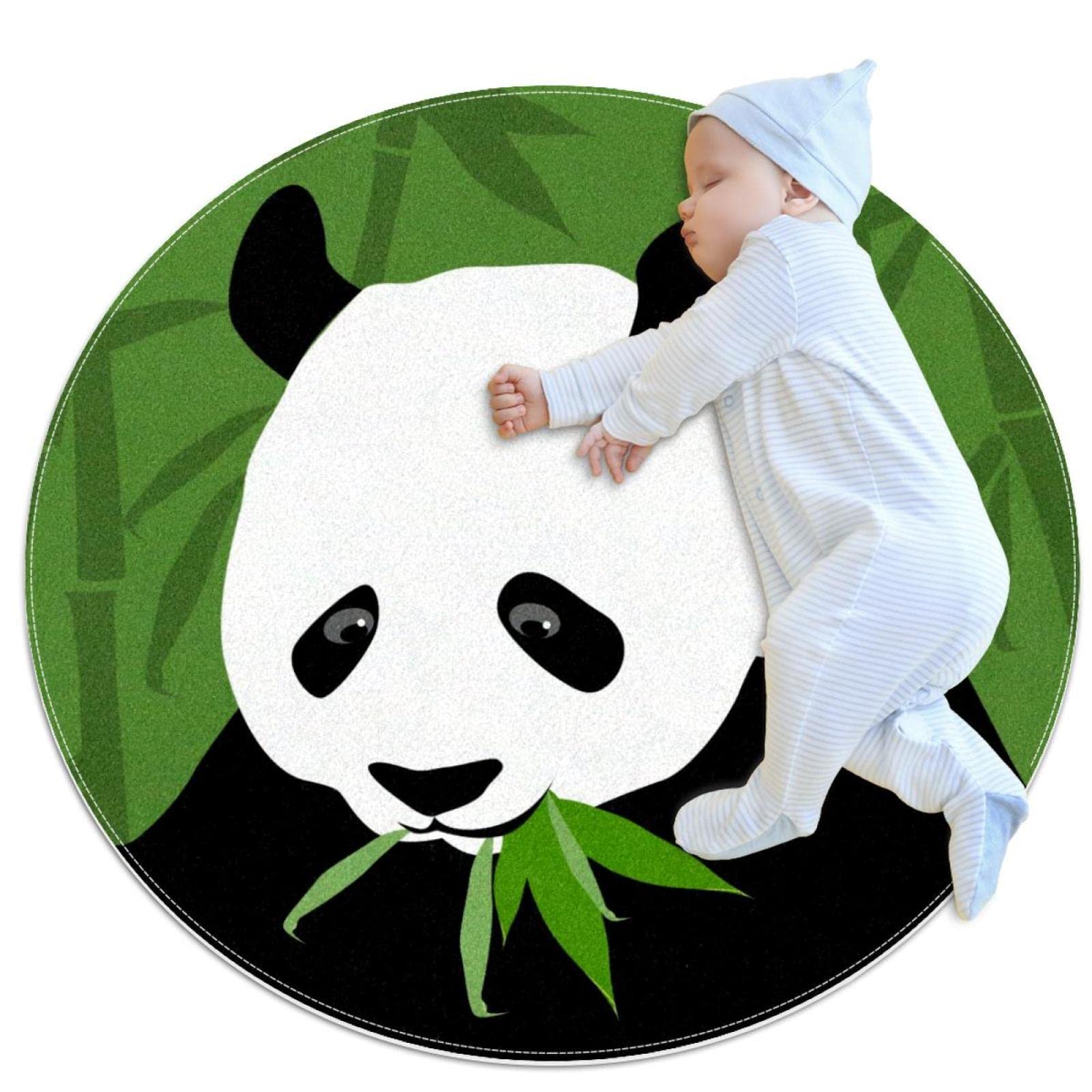 Alfombra de panda infantil para evitar suelos fríos en juegos