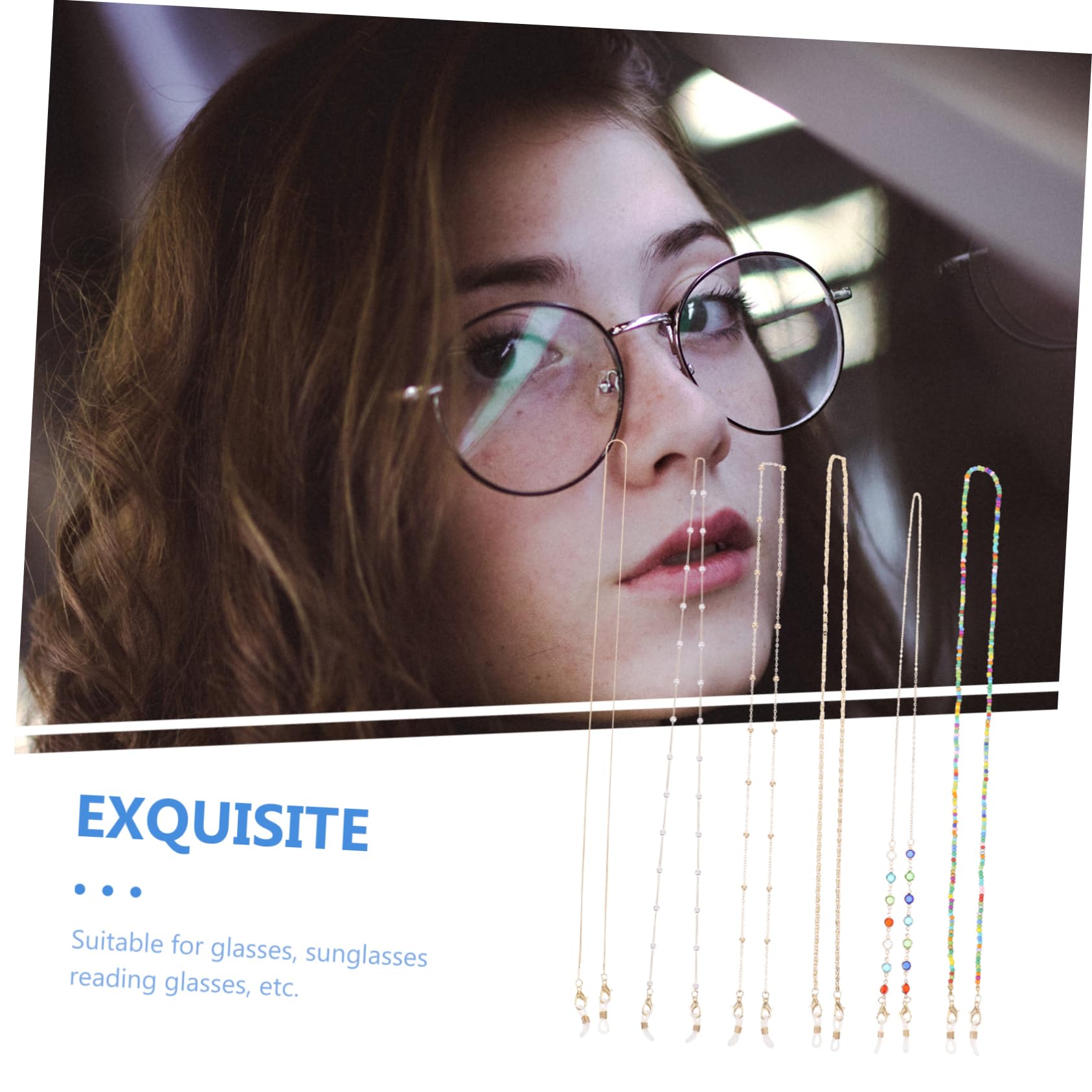 30stücke Teiliges Brillenketten Mit Perlen Und Maskenhalter Anti-verlust Brillenband Bunten Farben Für Sport Und Freizeit Für Damen Und Herren