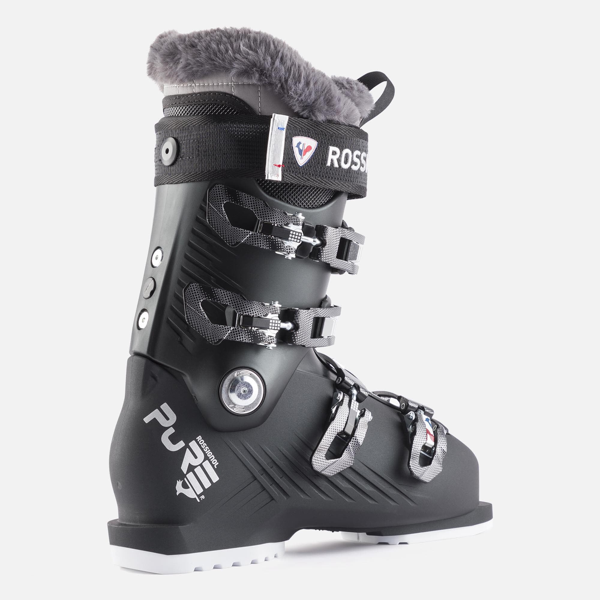 Amazon.com : ROSSIGNOL Pure 70 Boots, Color: Metal Black, Size