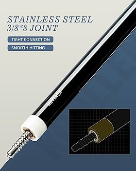 KONLLENインレイプロフェッショナルキュー Amazon.co.jp: KONLLEN カーボンファイバー プールキュー 147cm