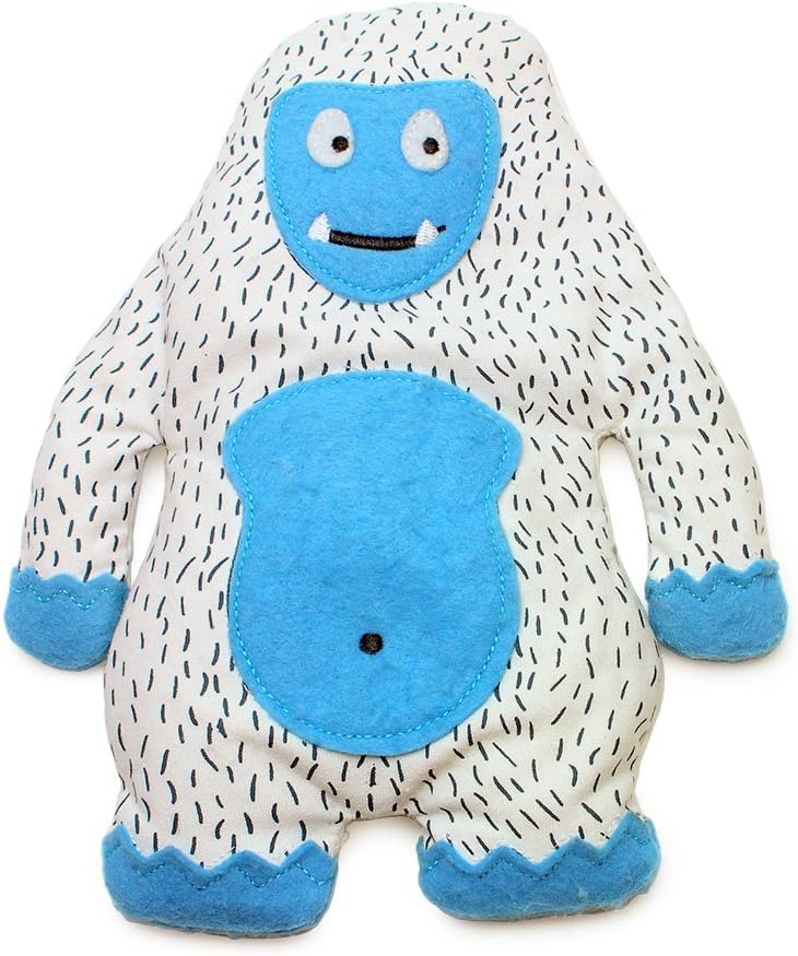 Bitten Huggable Pets Yeti Puppet/Cover, Fabric, Multicoloured, 24 x 8 x 3 cm