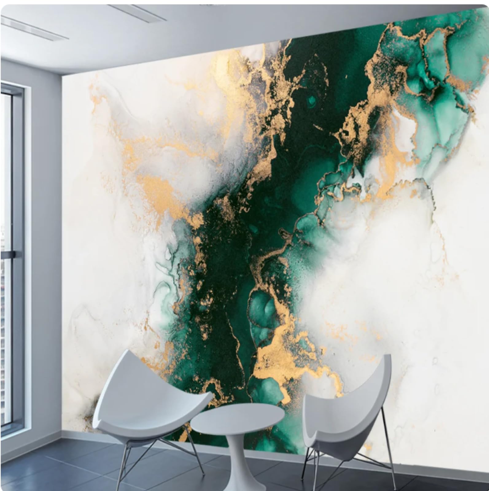 Wallpaper Mural for Living Room Marble Pattern Wall Papers Home Decor Prints Sofa Background,3D,350x245cm