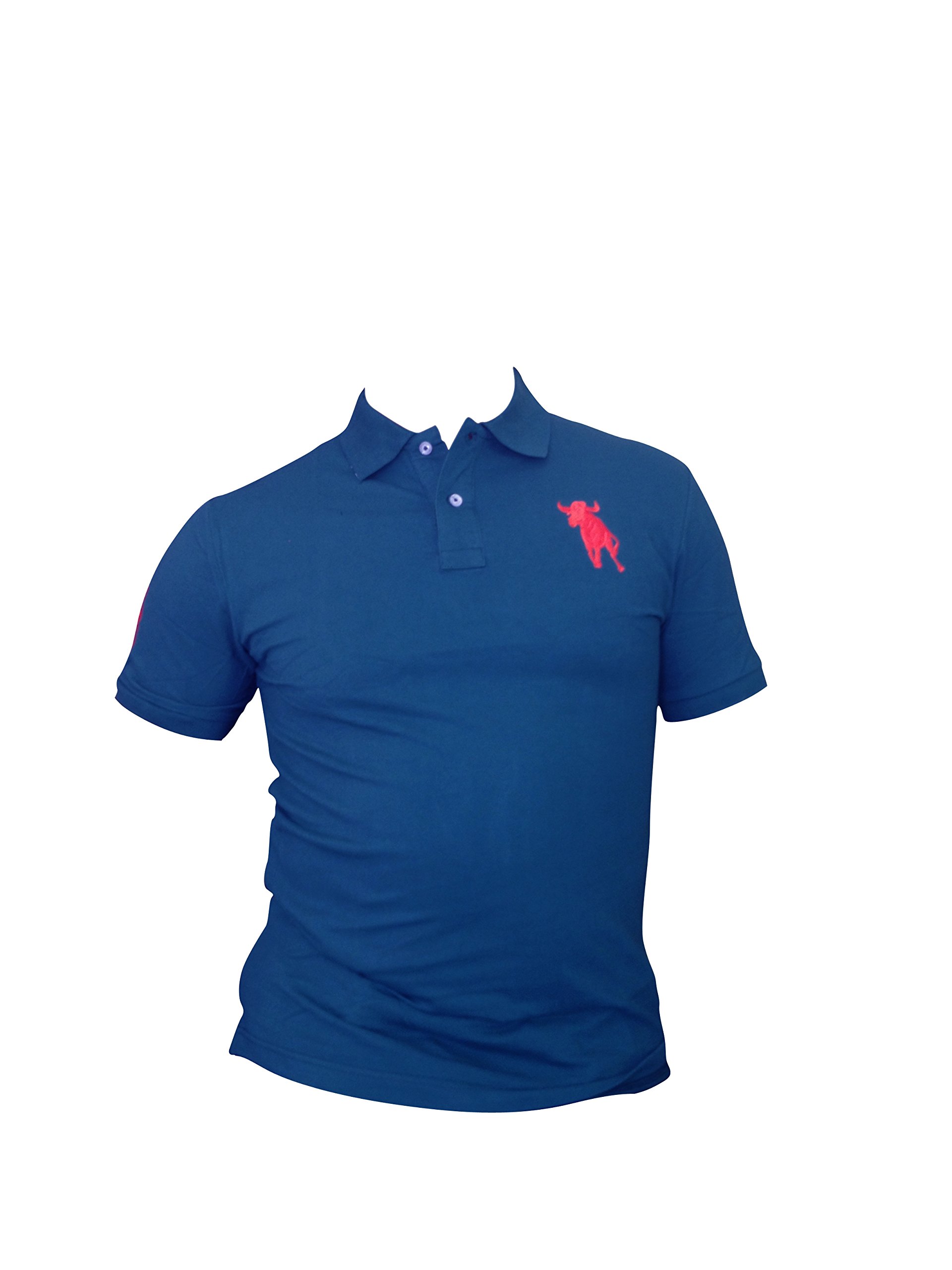 Briar and GashMen's Summer Short Sleeve Slim Fit Custom Designer Cotton Polo Shirt