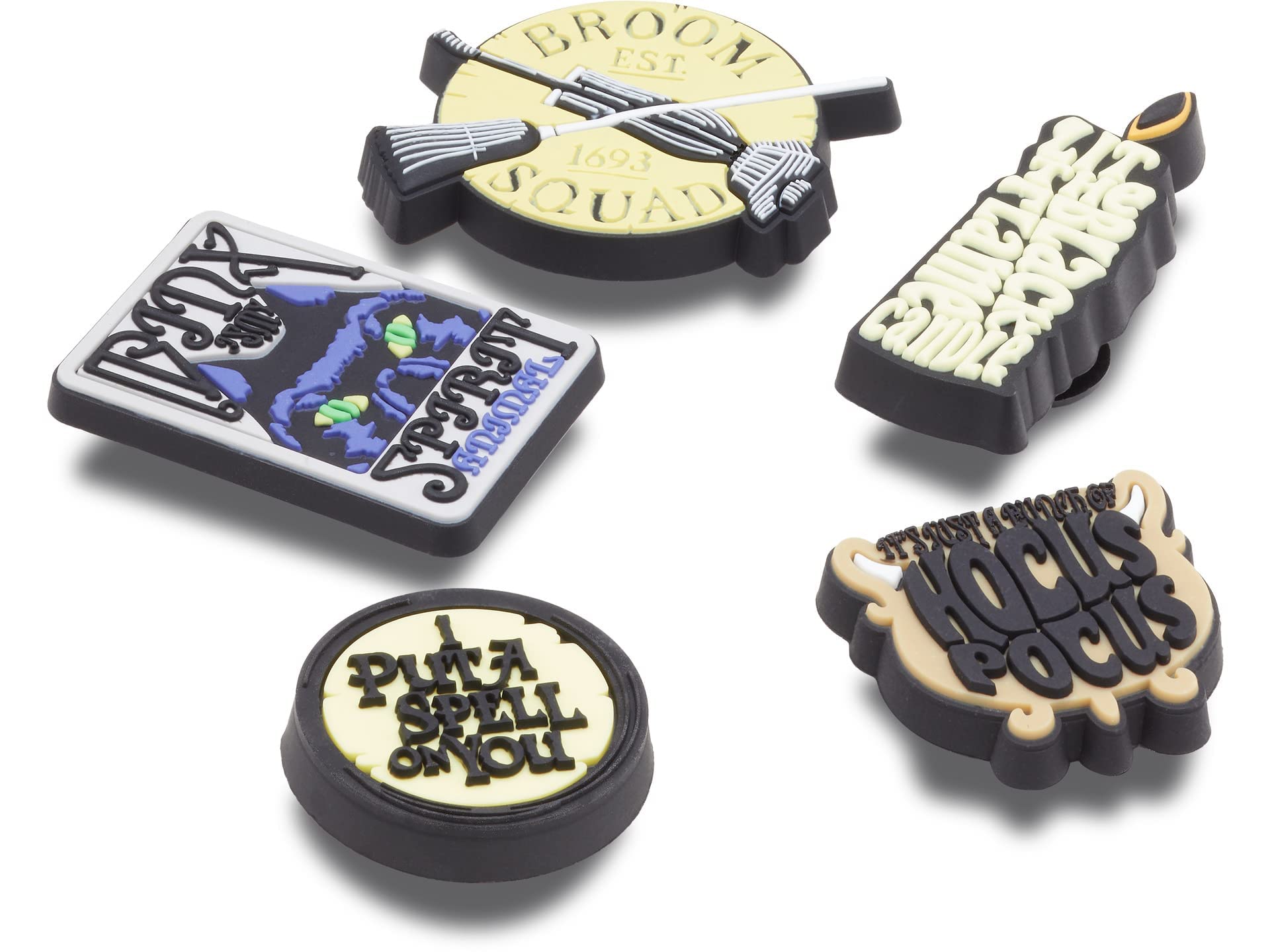 Crocs Jibbitz 5-Pack Halloween Shoe Charms | Jibbitz, Disneys Hocus Pocus, Small