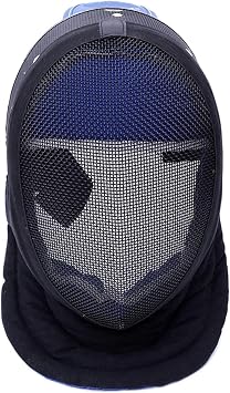 Fencing Mask,Fencing Helmet Face Guard Fencing Helmet with Full Coverage LiningRemovable and Washable for Sword Sparring