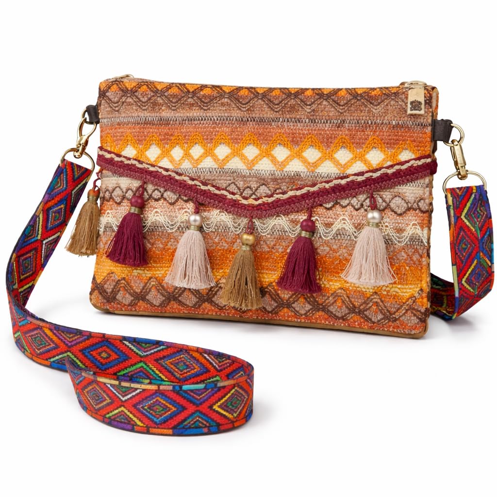 Spiffy Traditional Design Sling Bags For Women Latest | Funky Feel Compaq Crossbody Sling Bag For Woman & Girls | Light We... - Review, Price and Buying Guide