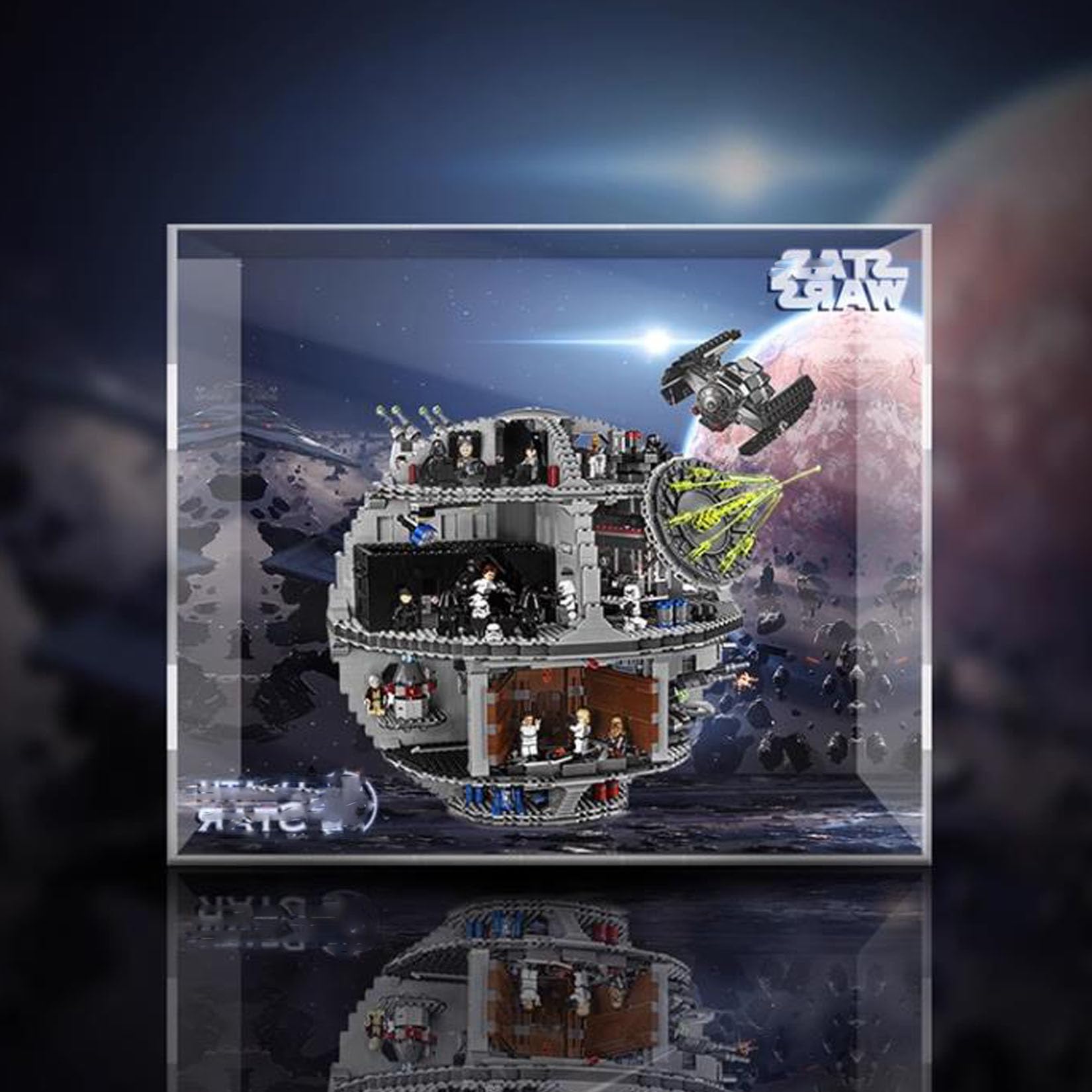 Amazon.com: Acrylic Display Case for Lego Star Wars Death Star