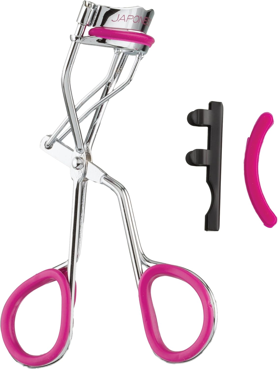 JAPONESQUE Day & Night Eyelash Curler with 2 Unique and Different Lash Pads That