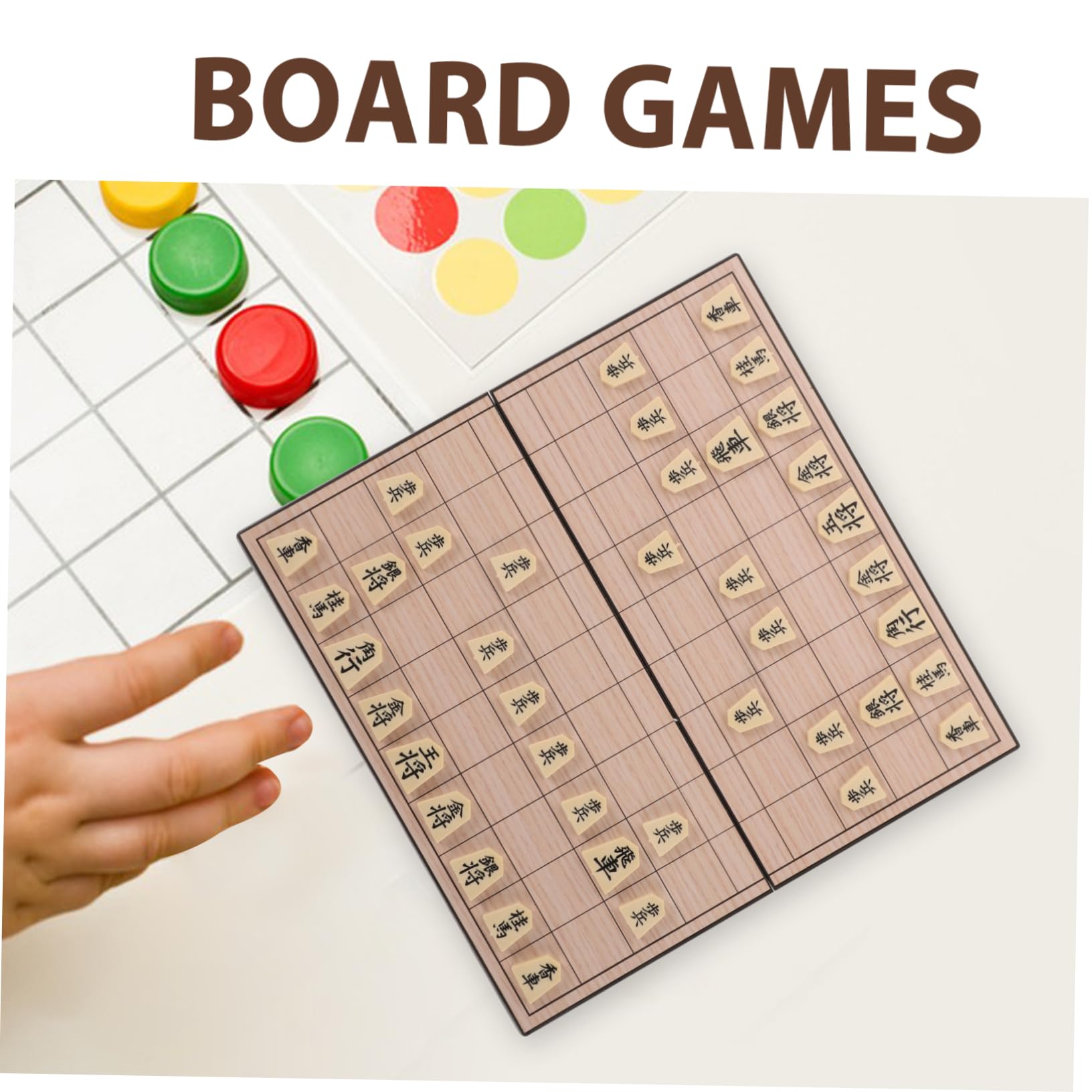 Shogi Pieghevole Magnetico in Ps, Gioco da Viaggio per Principianti | Incontri Familiari, Sviluppo Cognitivo, Formato Facile da Trasportare e Riporre, Pratico per Uso Portatile