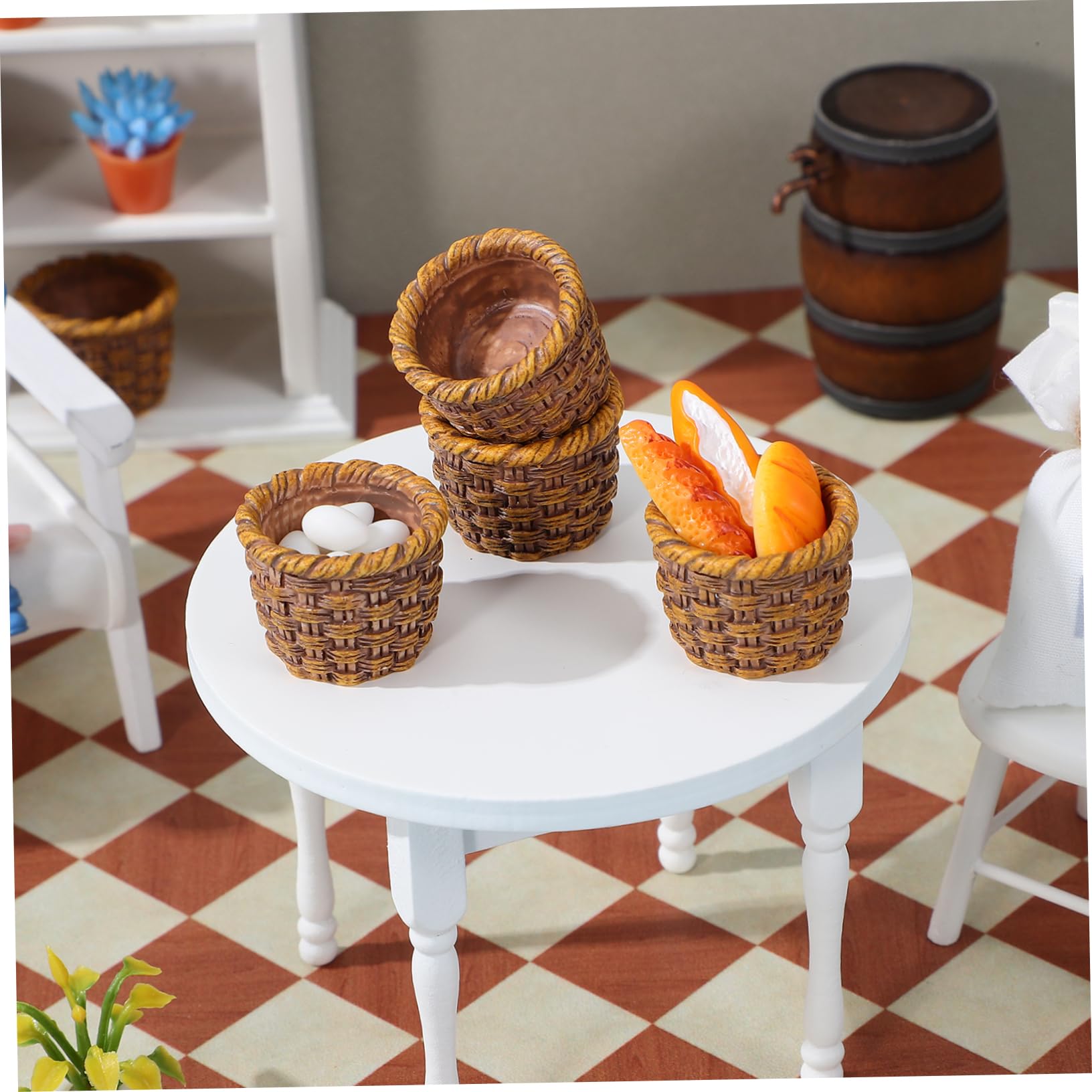 4 Mini Coupes Glacées Cerise – Accessoires Maison De Poupée – Modèles En Plastique – DIY, Déco, Collection – Pour Enfants Et Passionnés