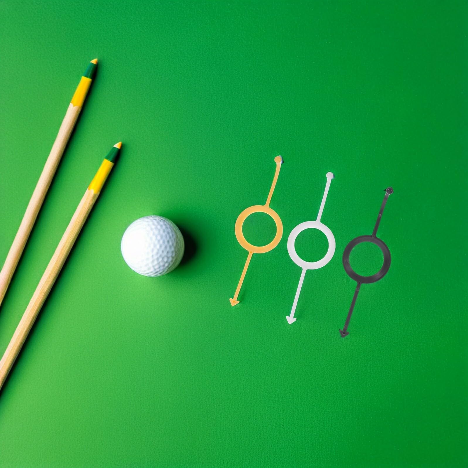 Cabilock 12 Unidades Ayuda de Precisión para Billar Kit de Entrenamiento para Puntería Accesorios de Plástico Duradero en Colores, para Mejorar Tiros en Mesa de Billar — view 7