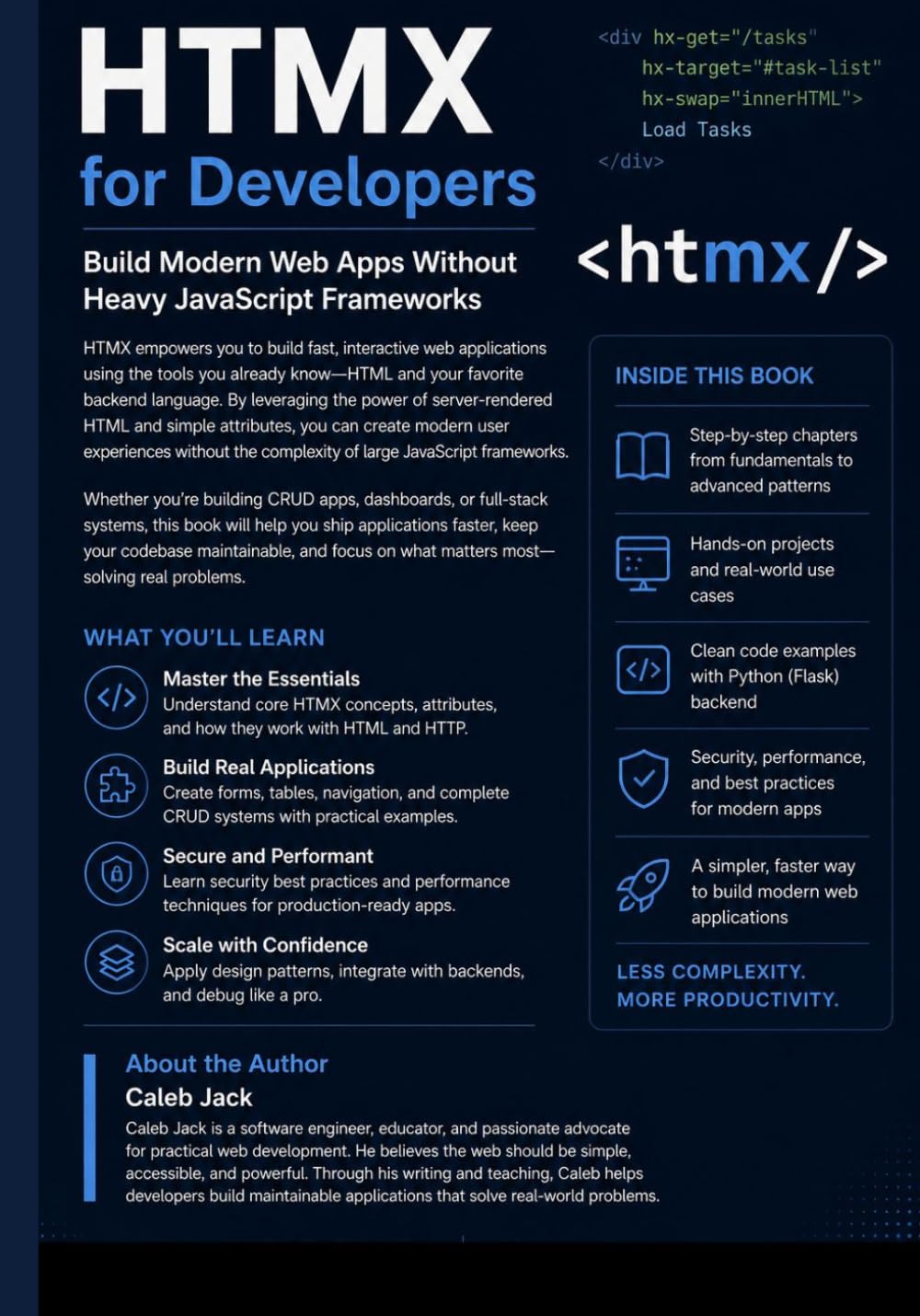 HTMX for Developers: Build Modern Web Apps Without Heavy JavaScript Frameworks