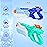 Quanquer Water Guns for Kids Adults - 3 Pack Super Squirt Water Toy Gun 600CC High Capacity Long Shooting Range Soaker Blaster for Swimming Pool Beach Outdoor Fighting Party