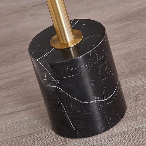 Miniatura 5 de LIKENOW Mesa auxiliar de acrílico para muebles, mesa auxiliar redonda pequeña transparente para sala de estar, dormitorio, oficina, mesita de noche