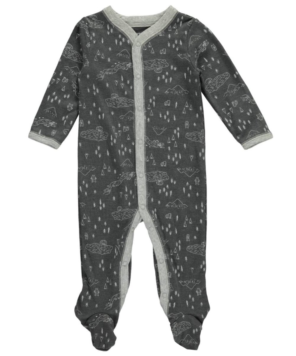 Carter's - Peignoir - Bébé (garçon) 0 à 24 mois Gris Dark Charcoal