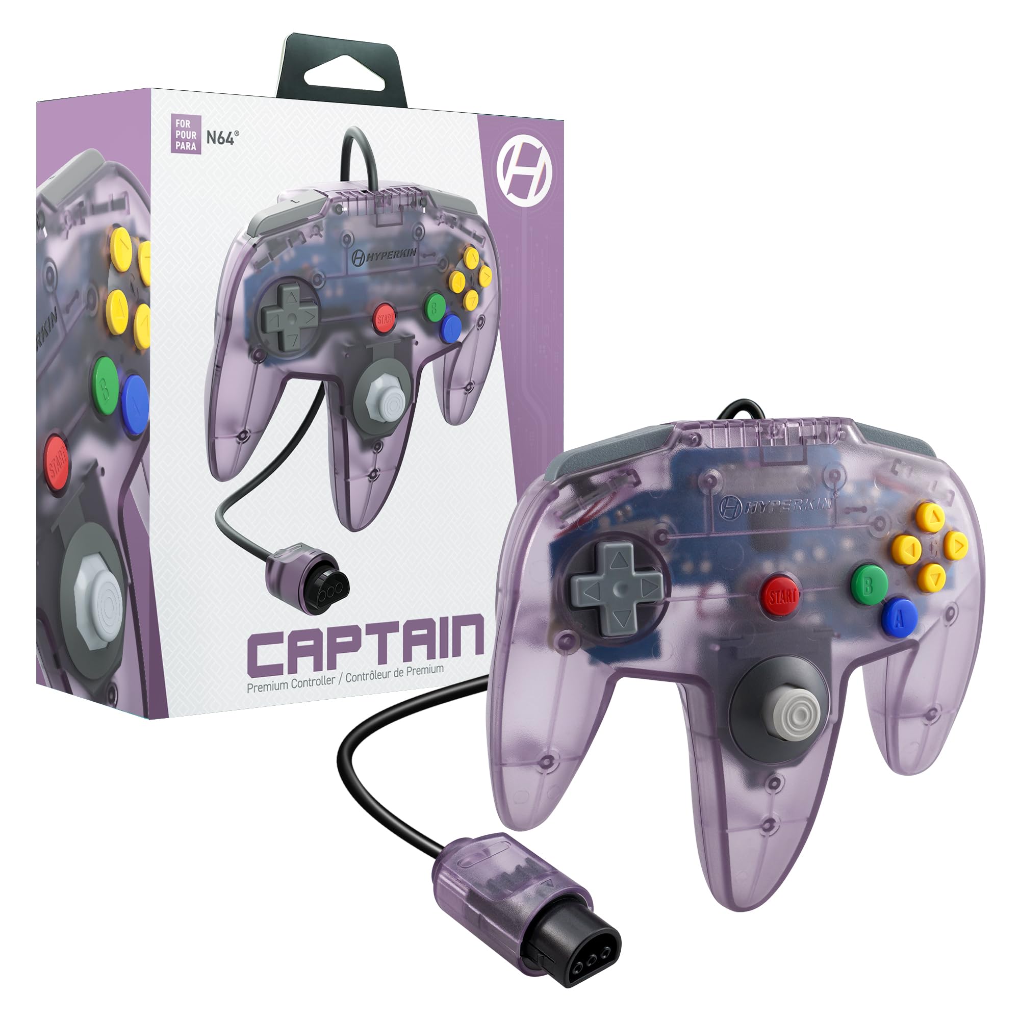 Amazon.com: Hyperkin Captain Wired Controller for Nintendo 64
