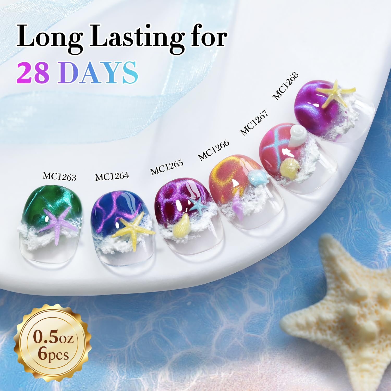 Cat Eye Gel Nail Polish Pack